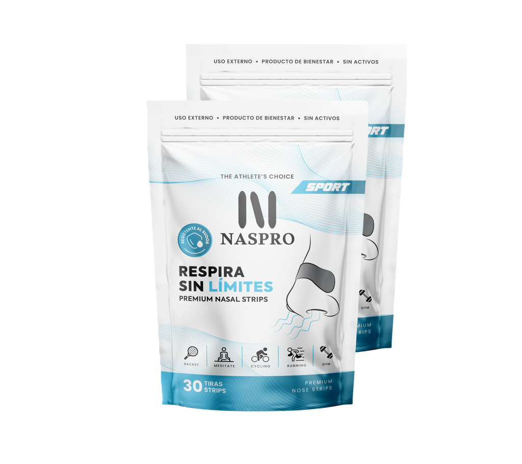 Pack Duo NASPRO — 60 tiras nasales